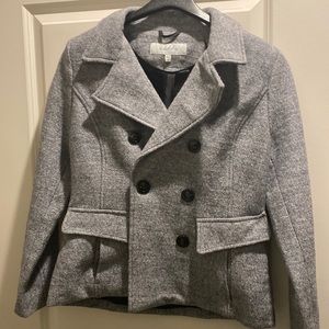 Grey coat!